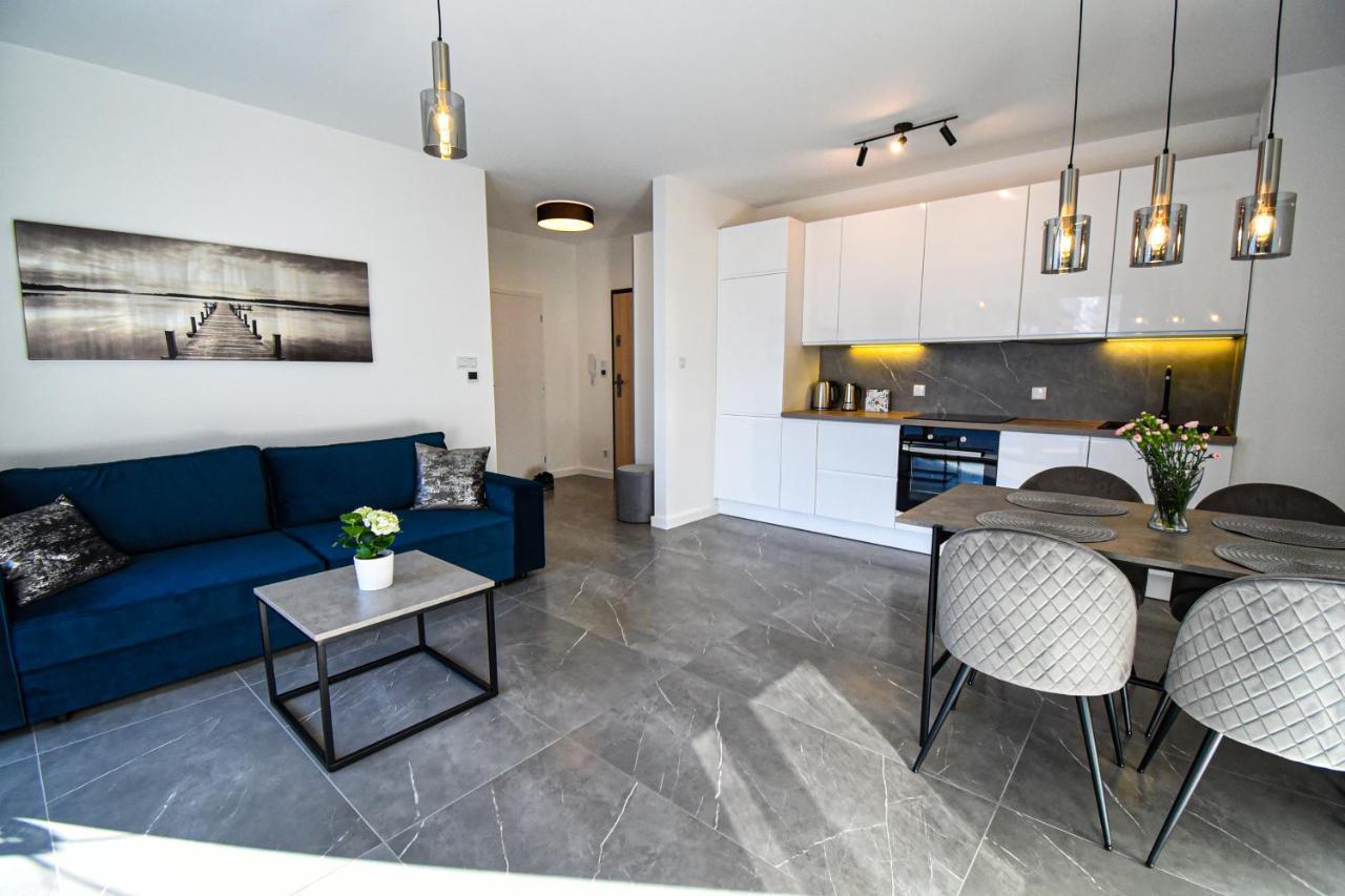 Apartament Villa Park Przy Plazy Z Widokiem Na Jezioro, Taras 50 M2 Ostróda Eksteriør billede