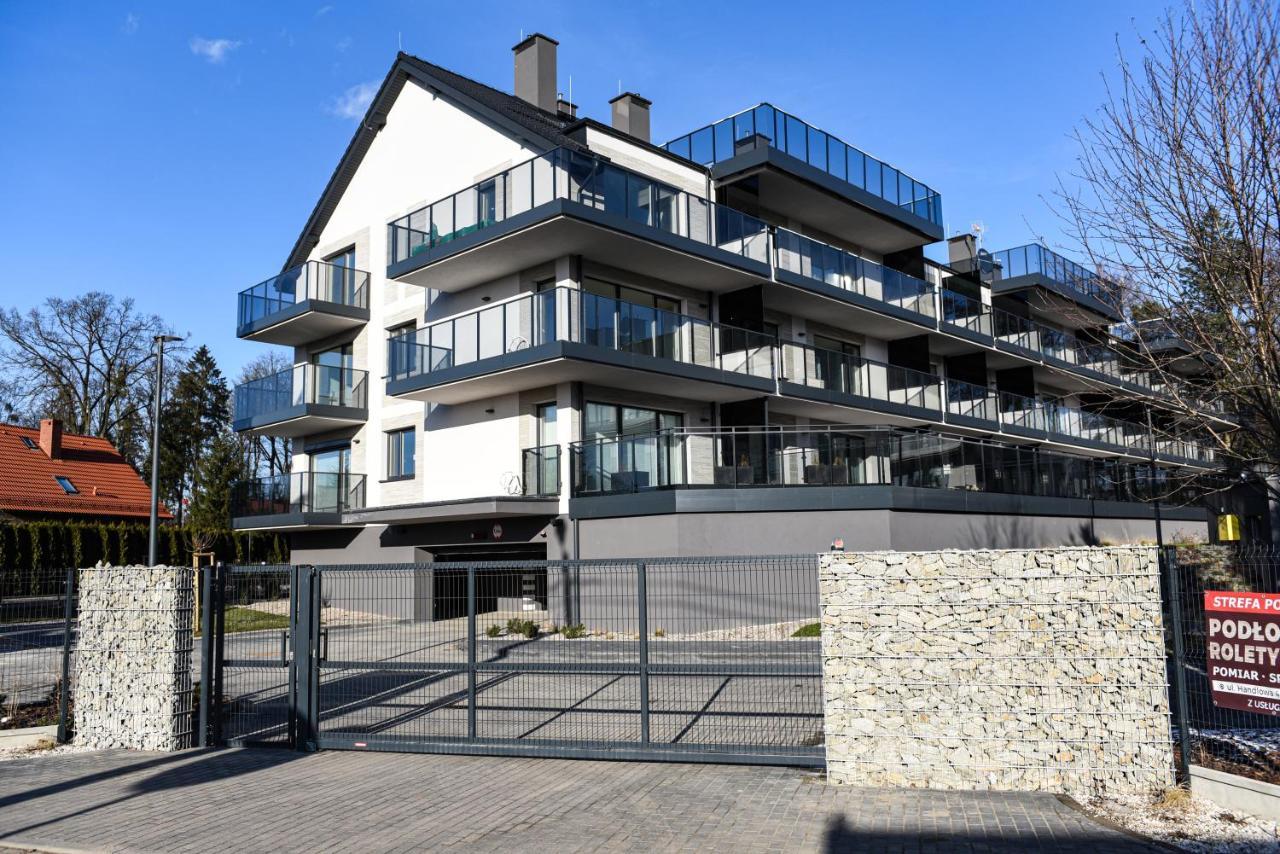 Apartament Villa Park Przy Plazy Z Widokiem Na Jezioro, Taras 50 M2 Ostróda Eksteriør billede